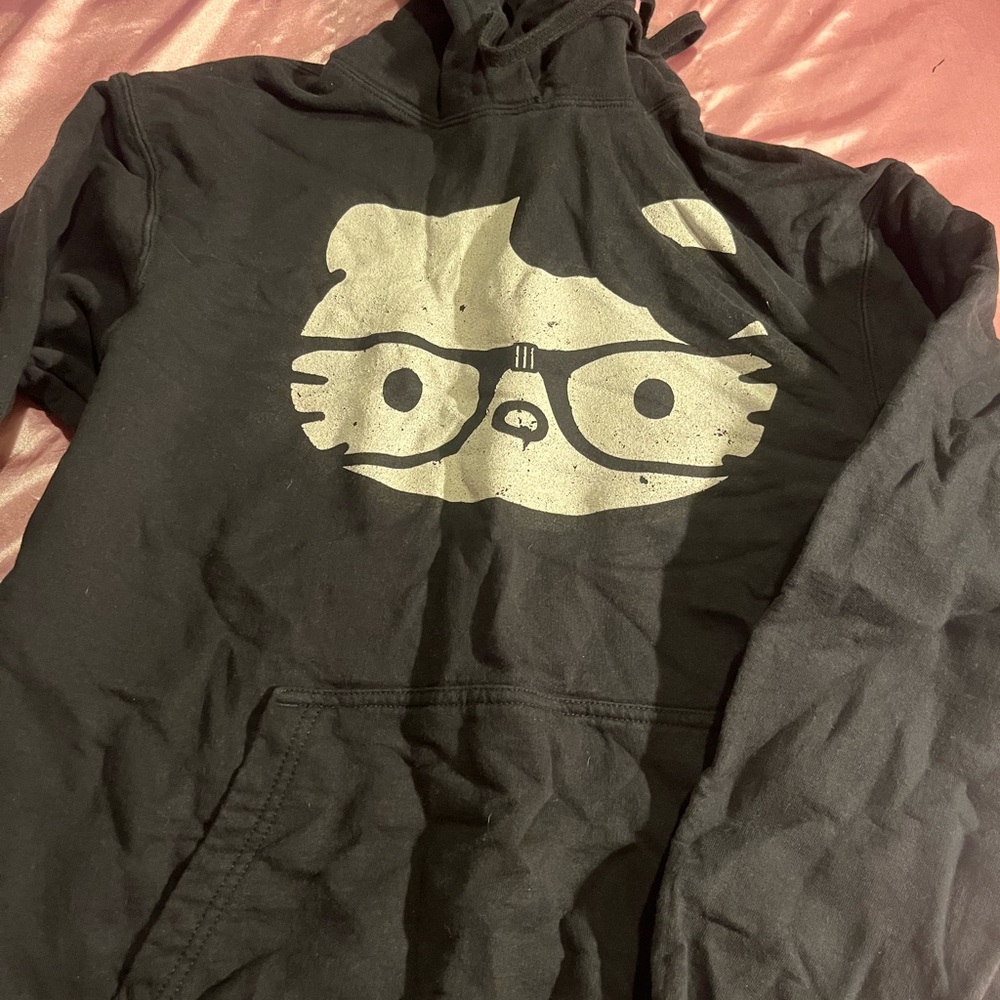hello kitty with glasses hoodie
